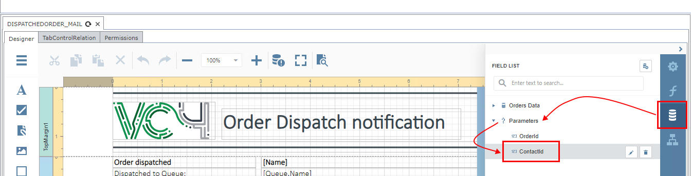 01-01OrderDispatchNotificationContactID